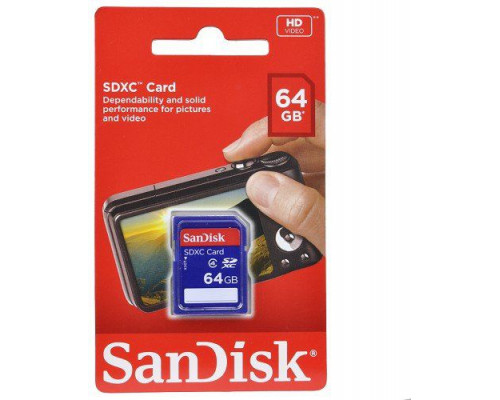 SanDisk SDXC 64 GB Class 4 Card (SDSDB-064G-B35)