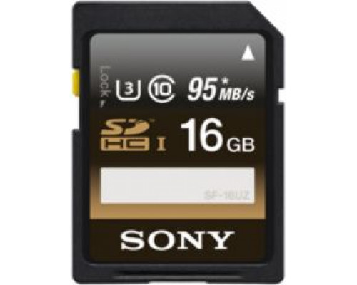 Sony SDHC 16 GB Class 10 UHS-I / U3 Card (2190246140Z)