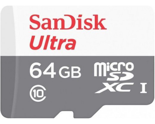 SanDisk Ultra MicroSDXC 64GB Class 10 UHS-I Card (001733970000)