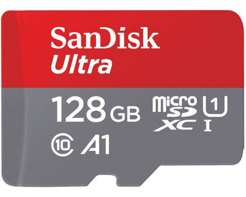 SanDisk Ultra MicroSDXC 128GB Class 10 UHS-I / U1 A1 Card (001734490000)