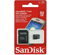 SanDisk MicroSDHC 32 GB Class 4 Card (SDSDQM032GB35A)