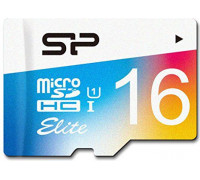 Silicon Power Elite MicroSDHC 16 GB Class 10 UHS-I Card (SP016GBSTHBU1V20SP)