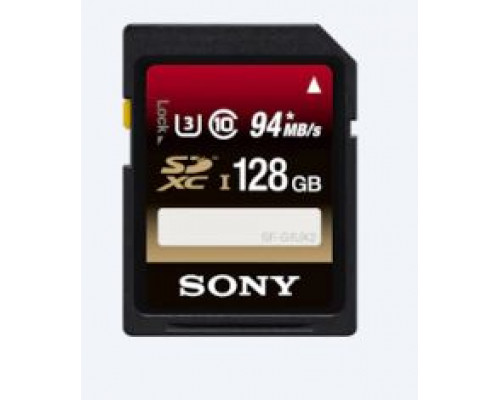 Sony SF-G1UX2 SDXC 128 GB Class 10 UHS-I / U3 Card (2190246140)