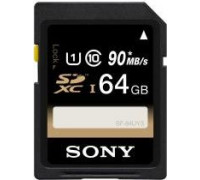 Sony SF64U SDXC 64 GB Class 10 UHS-I / U1 Card (4905524934601)
