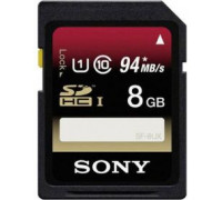 Sony SDHC 8 GB Class 10 UHS-I / U1 card (SF8UX)