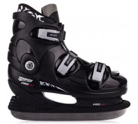 Tempish Pro Jet Black Ice Hockey Skates size 45
