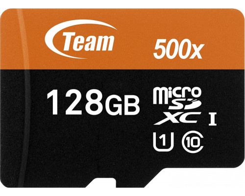 Team Group MicroSDXC Card 128MB Class 10 UHS-I / U1 (TUSDX128GUHS03)