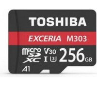 Toshiba Exceria M303 MicroSDXC 256 GB Class 10 UHS-I / U3 A1 V30 card (THN-M303R2560E2)