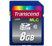 Transcend SDHC 8 GB Class 10 Card (TS8GSDHC10M)