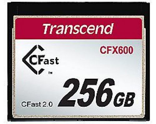 Transcend CFX600 CFast 256GB Card (TS256GCFX600)