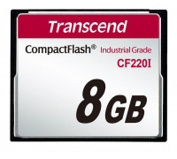 Transcend CF220I Compact Flash 8GB card (TS8GCF220I)