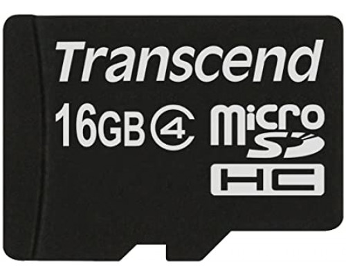 Transcend MicroSDHC 16 GB Class 4 Card (TS16GUSDC4)