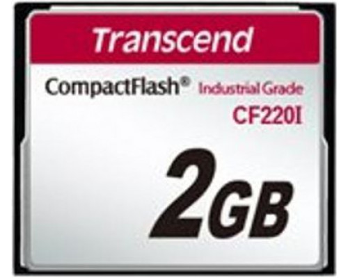 Transcend CF220I Compact Flash 2GB card (TS2GCF220I)