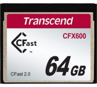 Transcend CFX600 CFast 64GB Card (TS64GCFX600)
