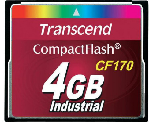 Transcend CF170 Compact Flash 4GB card (TS4GCF170)