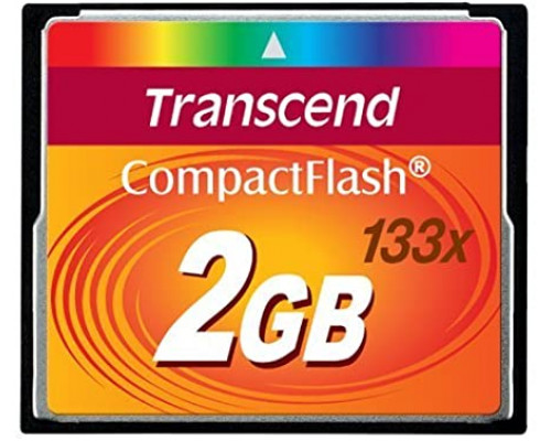 Transcend 133x Compact Flash 2GB card (TS2GCF133)