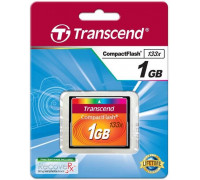 Transcend 133x Compact Flash 1GB card (TS1GCF133)