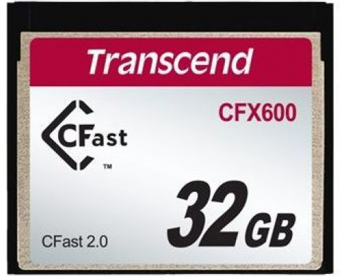 Transcend CFX600 CFast 32GB Card (TS32GCFX600)