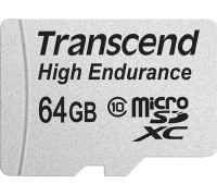 Transcend High Endurance MicroSDXC 64GB Class 10 Card (TS64GUSDXC10V)