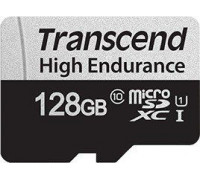 Transcend 350V MicroSDXC 128GB Class 10 UHS-I / U1 Card (TS128GUSD350V)