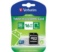 Verbatim MicroSDHC 64 GB Class 10 UHS-I / U1 Card (44084)