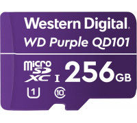 Western Digital Purple SDXC 256 GB Class 10 U1 Card (WDD256G1P0C)