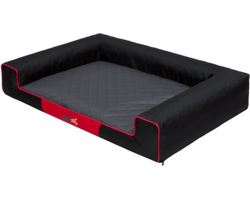 HOBBYDOG Victoria bed - Black XXL 118x78