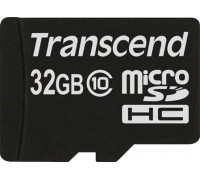 Transcend TS32GUSDC10 MicroSDHC 32 GB Class 10 Card (TS32GUSDC10)