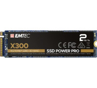 SSD 2TB SSD Emtec X300 Power Pro 2TB M.2 2280 PCI-E x4 Gen3 NVMe (ECSSD2TX300)