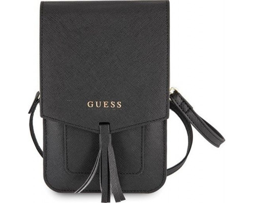 Guess tablet case GUWBSSABK black / Saffiano bag