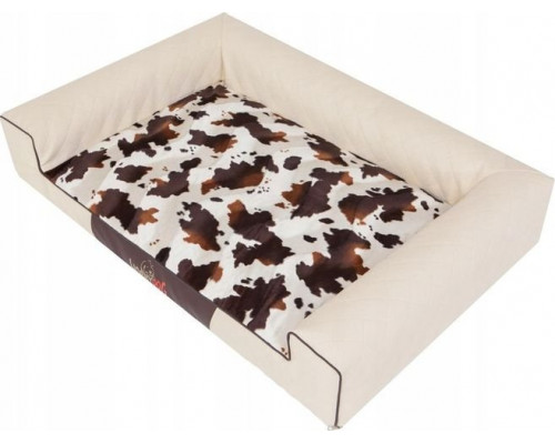 HOBBYDOG Dog bed Victoria Lux beige/brown XL