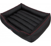 HOBBYDOG Comfort bed - Black/red XXL