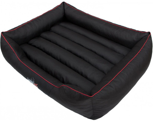 HOBBYDOG Comfort bed - Black/red XXL