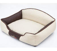 HOBBYDOG Elite dog bed - Beige/brown XL