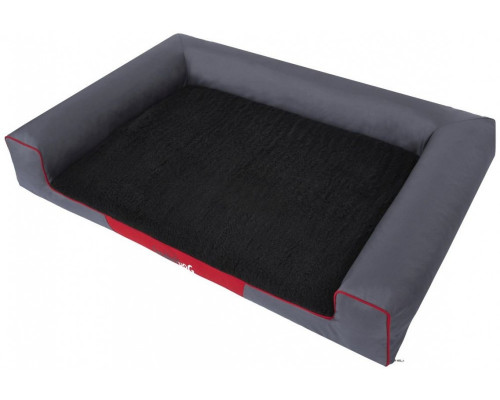 HOBBYDOG Dog bed Victoria Exclusive graphite/black XL