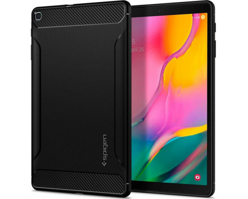 Spigen Rugged Armor tablet case for Galaxy Tab A 10.1 2019 T510 / T515 Matte Black universal