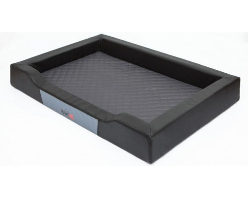 HOBBYDOG Deluxe bed - Black/graphite XL
