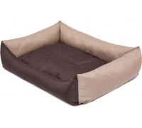 HOBBYDOG Eco bed - Beige/brown XXL