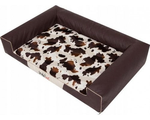 HOBBYDOG Dog bed Victoria Lux beige/brown L