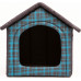 HOBBYDOG Blue checkered stall