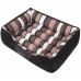 HOBBYDOG Dog bed Nice black/stripes L