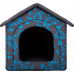 HOBBYDOG Blue flowers kennel 44x38