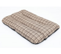 HOBBYDOG Eco-prestige mattress - Beige, checkered 115x80