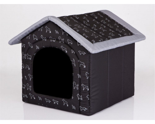 HOBBYDOG Doghouse - black 44x38
