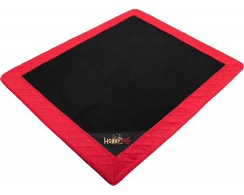 HOBBYDOG Exclusive mat - Black/red XL