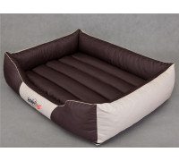 HOBBYDOG Comfort bed - Brown/beige L