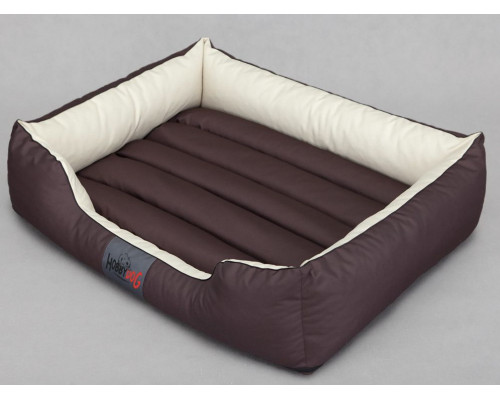 HOBBYDOG Comfort bed - Brown/cream L