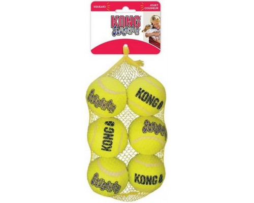 Игрушка для собаки KONG Toy Squeakair 6-Pack Balls, M