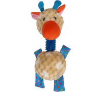 Suņu rotaļlieta YARRO Giraffe toy with a rubber neck 24cm