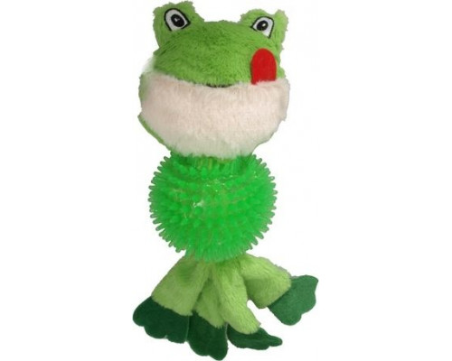 Suņu rotaļlieta YARRO Frog with a ball 28cm
